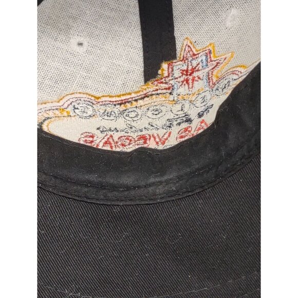 Welcome to Las Vegas Strip Logo Embroidered Baseball Hat Cap Adjustable Strap - Picture 7 of 8